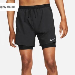Nike Men's Running Stride Shorts - Black